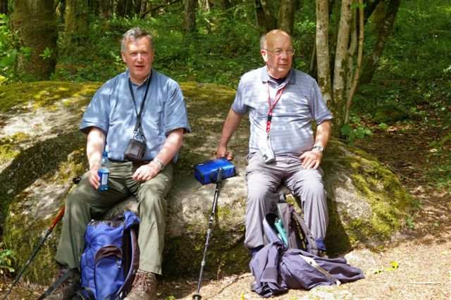Dartmouth 075 David and Maurice near Dartmouth 2007