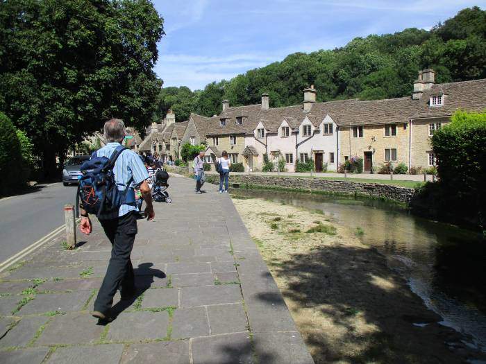 Not long after 2pm we return to Castle Combe village