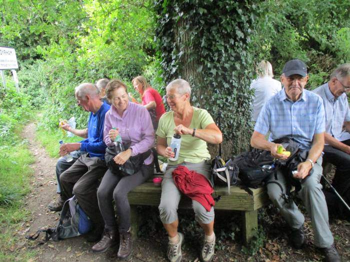 And there is seating for all just outside Dyrham