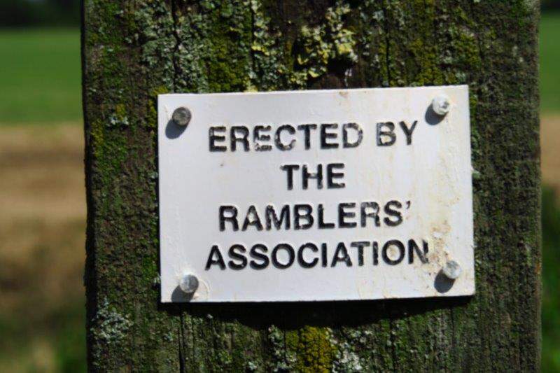 And to help us on our way the Ramblers have been busy