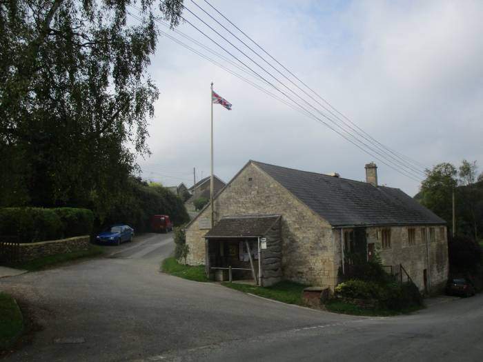 And the Union Jack on the Village Hall roof