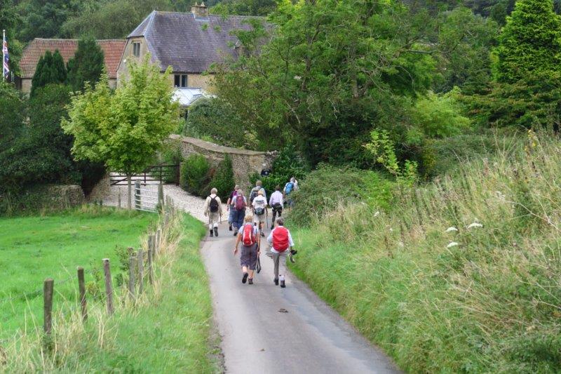 Towards Lower Hazelcote
