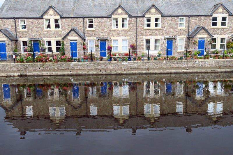 Canalside cottages