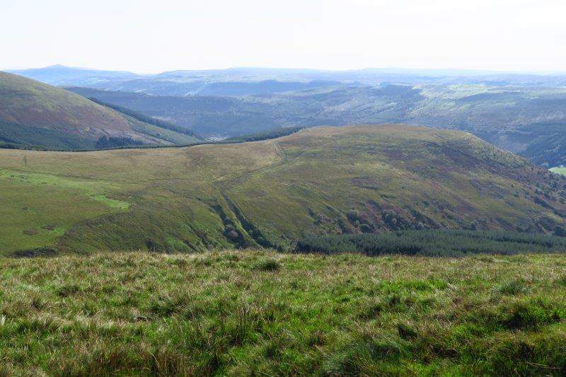 And now have views down into the valley