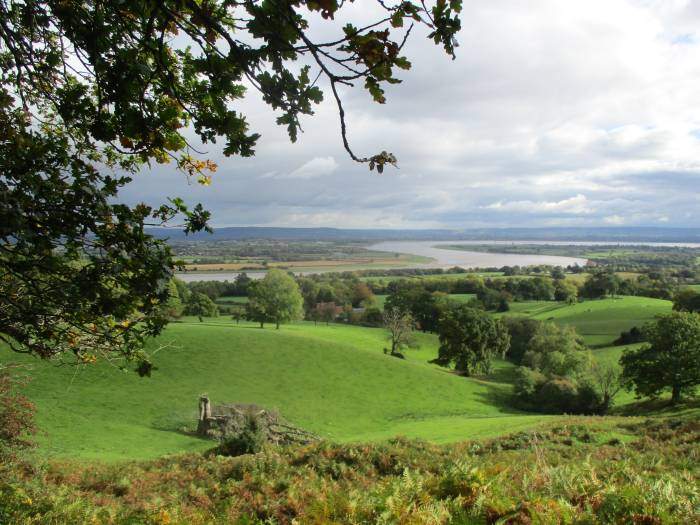 With lovely views of the bends in the river