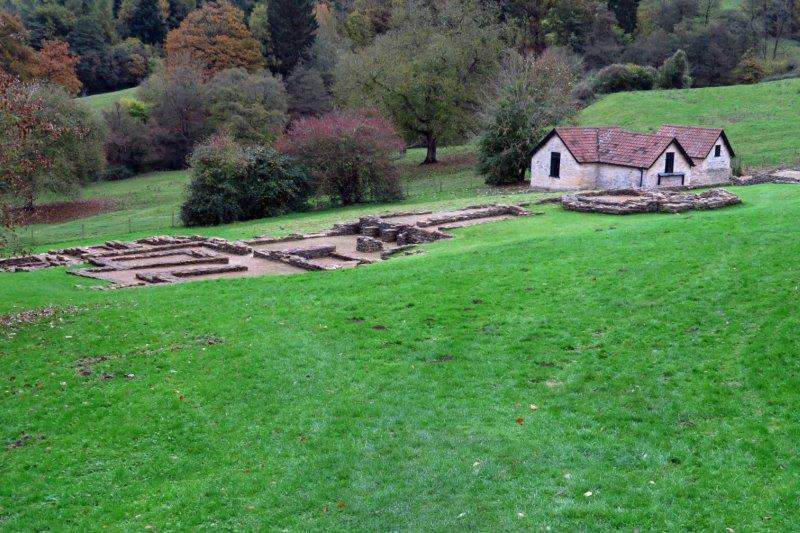 And passing the Roman Villa on our way back to the cars