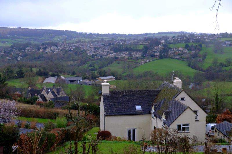 Before walking along the side of the valley back to Bulls Cross
