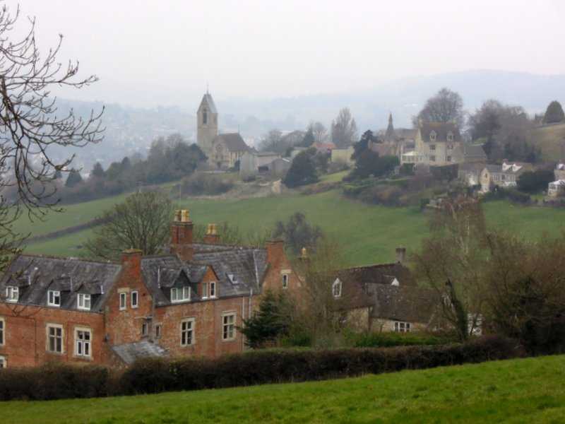 Selsley Church with its Austrian look
