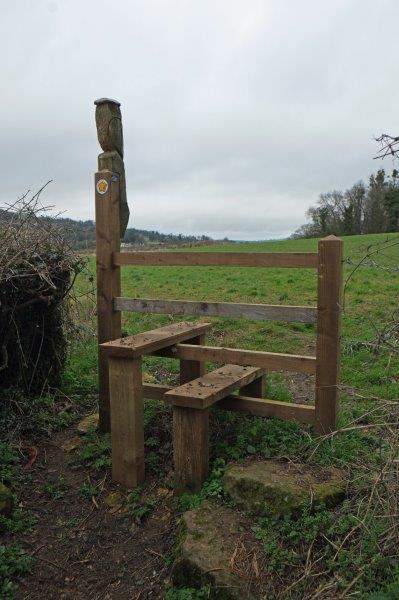A very sturdy stile - a bit better than the one it replaced