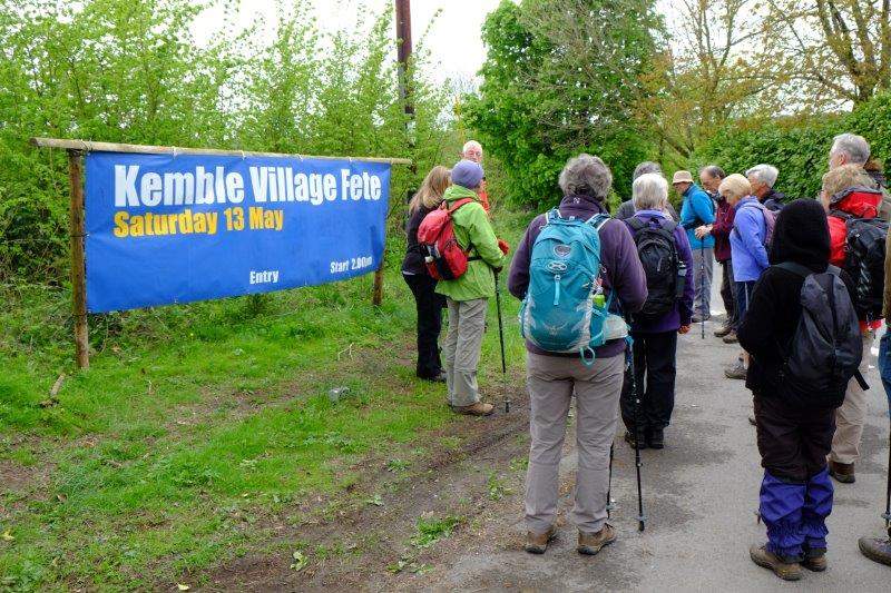 Kemble station and our journey along the Wysis Way begins