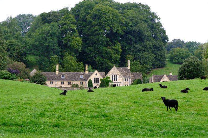 Valley Farm nestling in the hillside