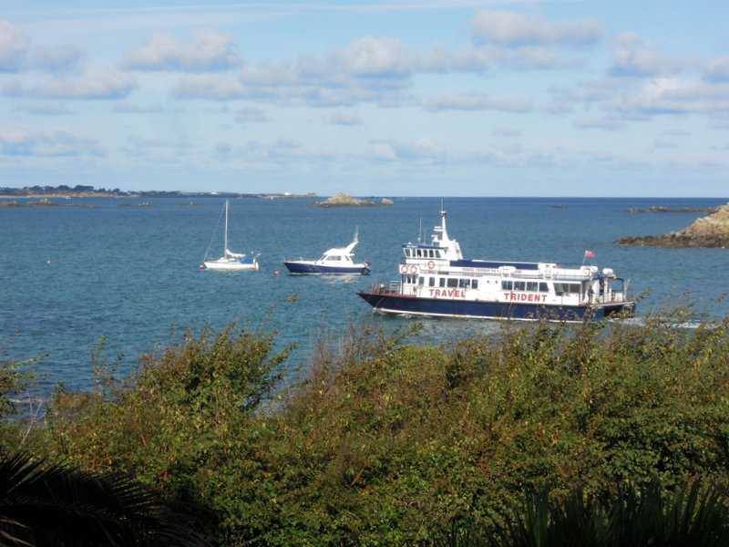 A last glimpse of the ferry