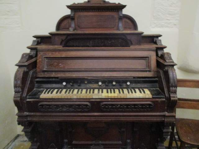 With a very old organ