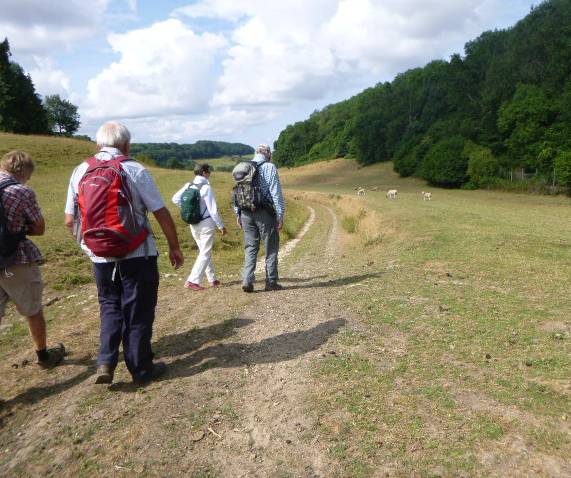 We head down the Cotswold Way