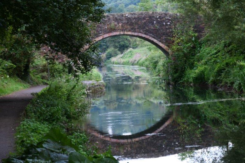 Under a bridge