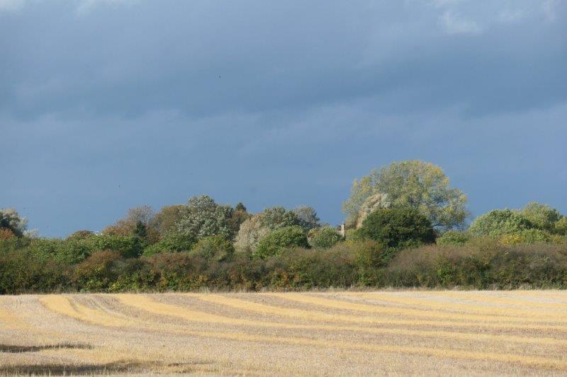 Threatening sky