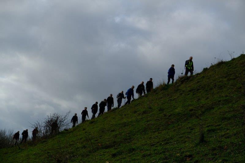 The final climb