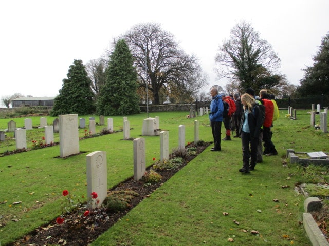 Where we look at the gravestones of the Australian pilots who died in the war