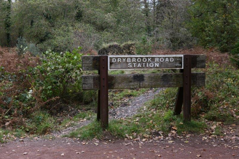 Followed by the site of the former Drybrook Road station