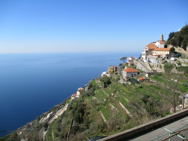 Stunning views of the terraces 