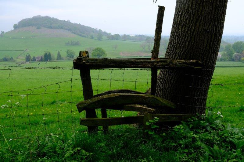 And Cam Long Down behind an unusual stile