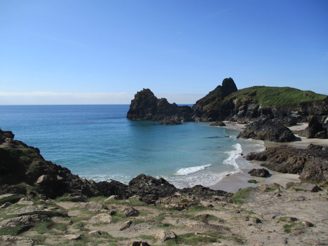 To the beautiful Kynance Cove