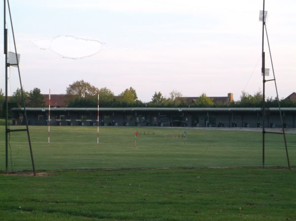 Empty driving range