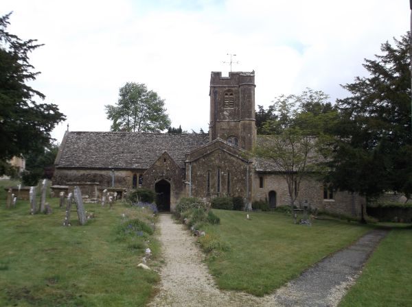 St Andrew's Church (12th century) at Sevenhampton