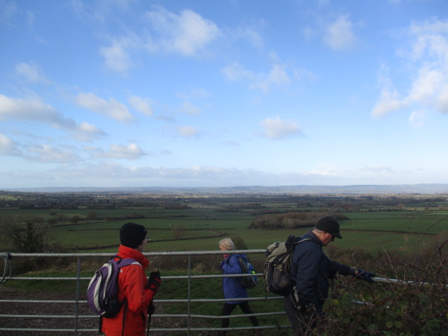 Views across to the other side of the River Severn