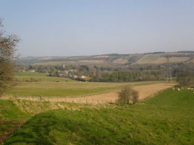 Looking down on Withington