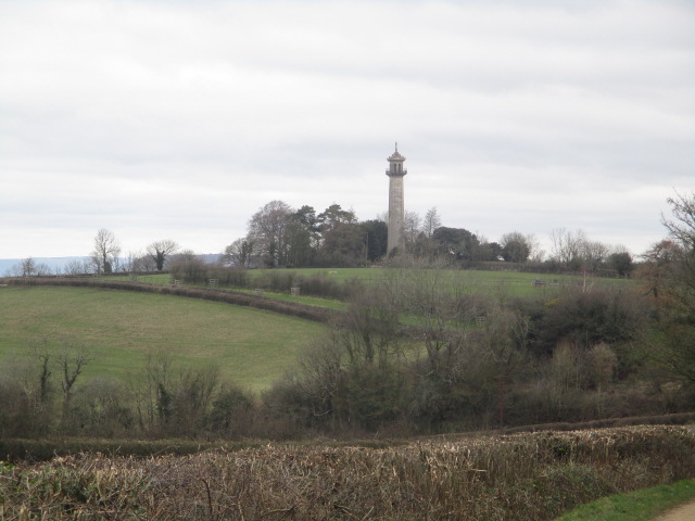 Looking back at the Monument