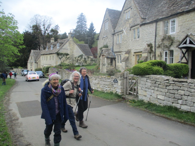 Smiling Ramblers (or was Keith taking a picture of the classic car behind?)