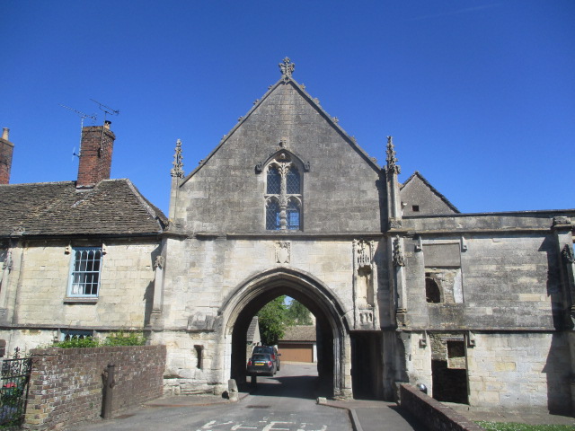 Coffee by the Abbey gatehouse