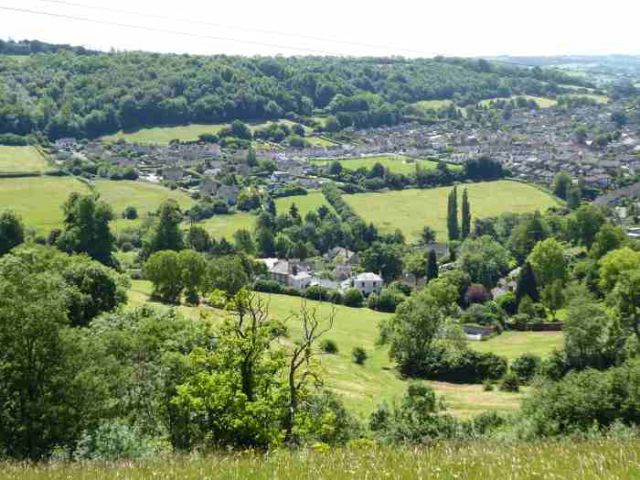 What a view over the town