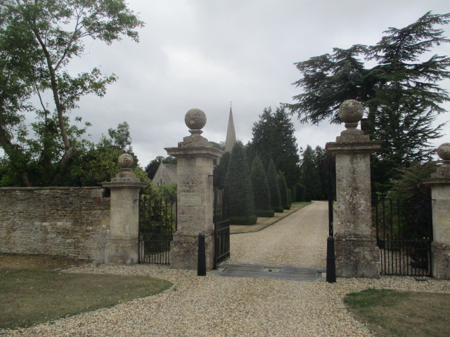 A stately entrance