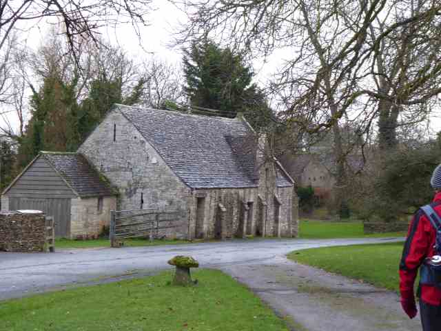 And a tithe barn