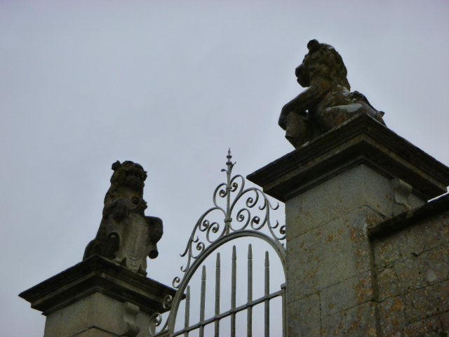 The lions of Tocknell Court