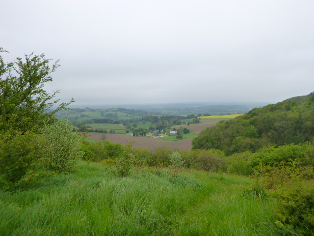 Still a bit hazy for our first stop