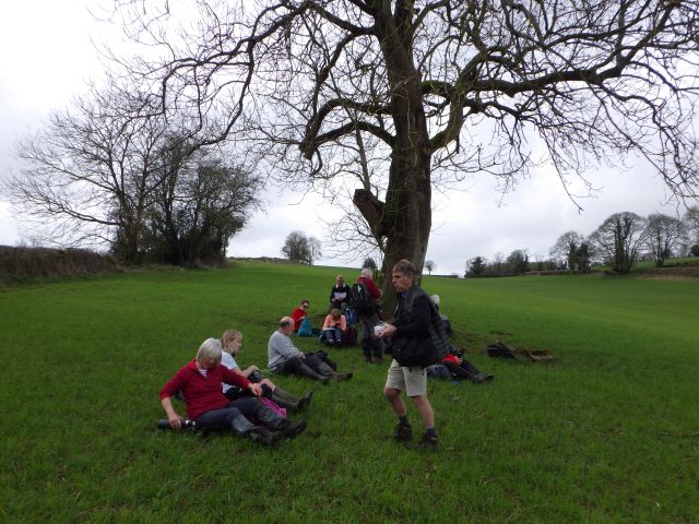 Lunch stop above Honeycomb farm